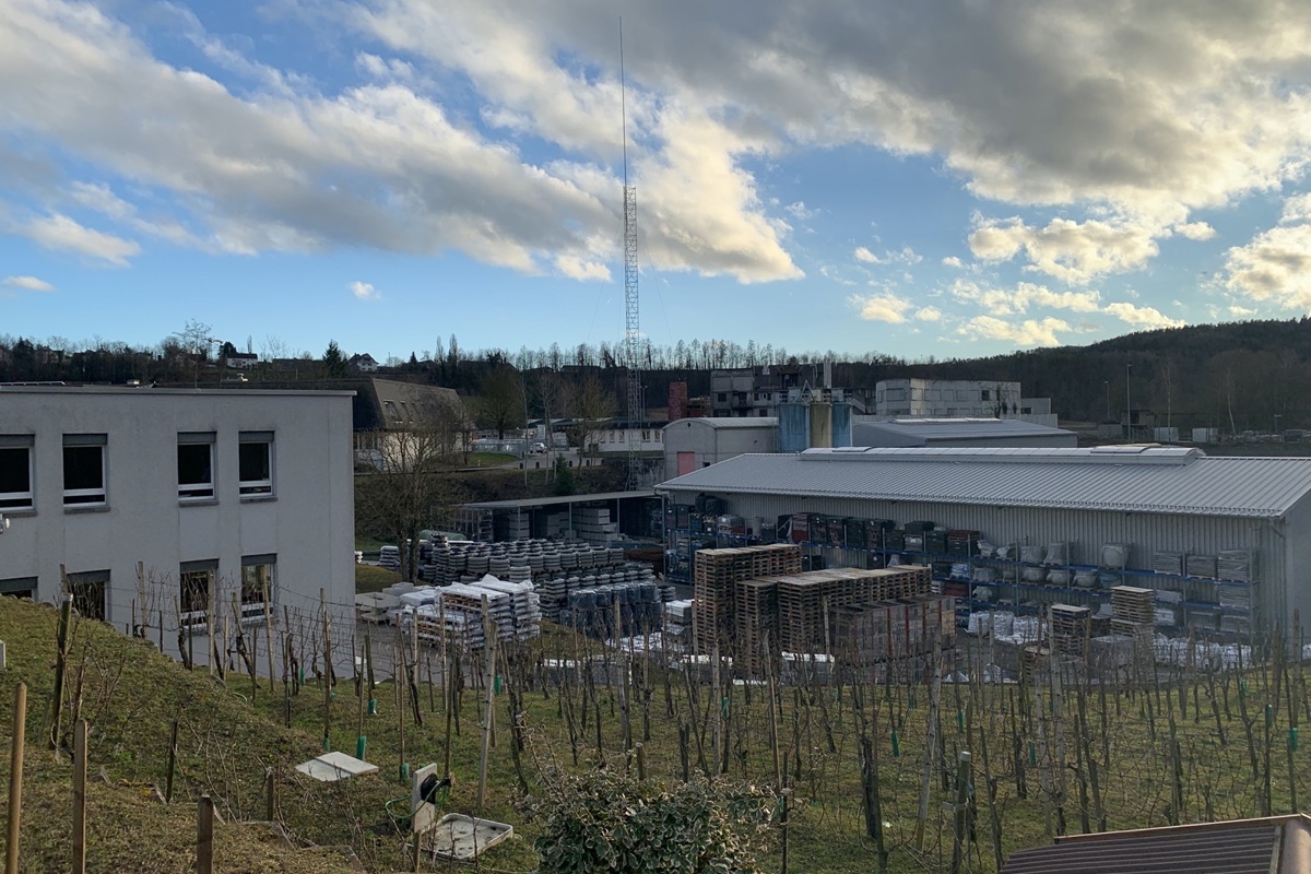 55 Meter hoch soll die Sunrise-Antenne im Niederfeld werden.