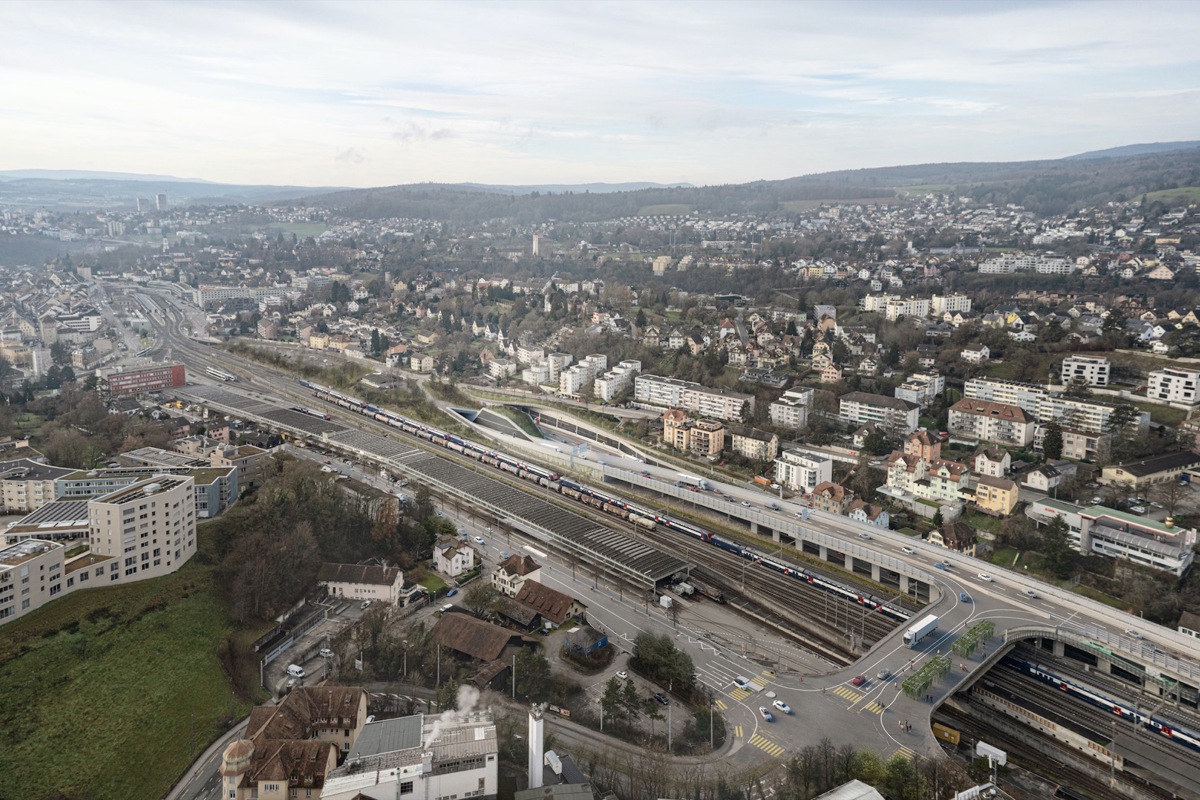 Bei der Galerie Schönenberg wird der Anschluss Schaffhausen-Nord reduziert. Dadurch ist künftig nur noch die Ausfahrt aus Richtung Winterthur möglich