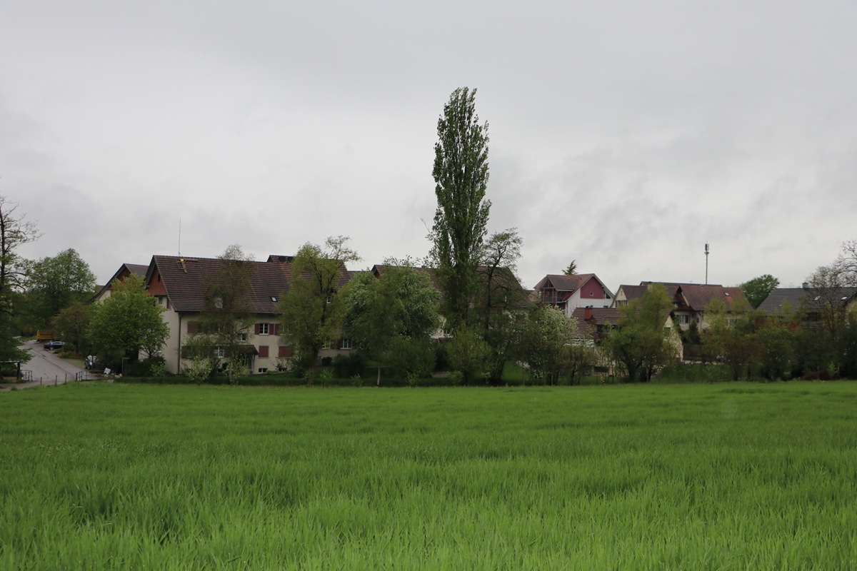 Die bereits erstellte Antenne rechts im Bild