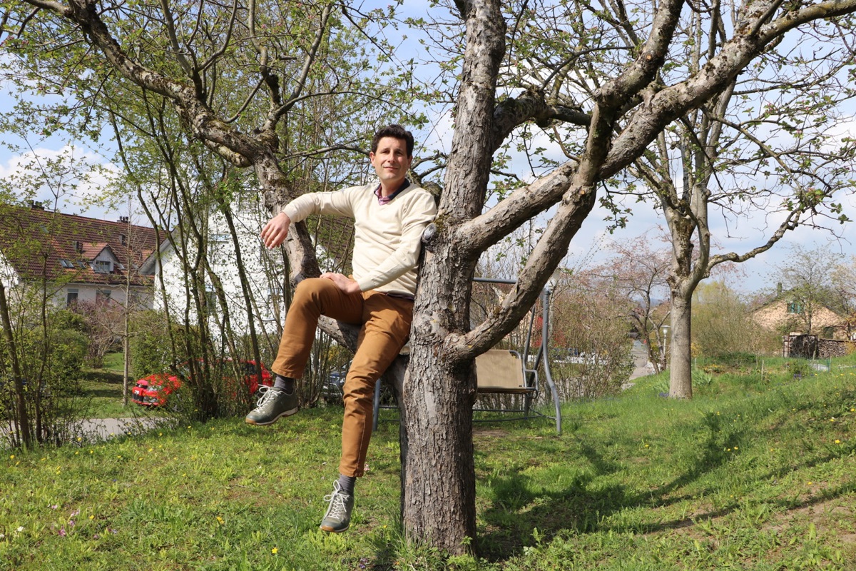 Car-Chauffeur Jonas Waldmeier verbrachte in den letzten Monaten mehr Zeit im eigenen Garten als im Ausland.